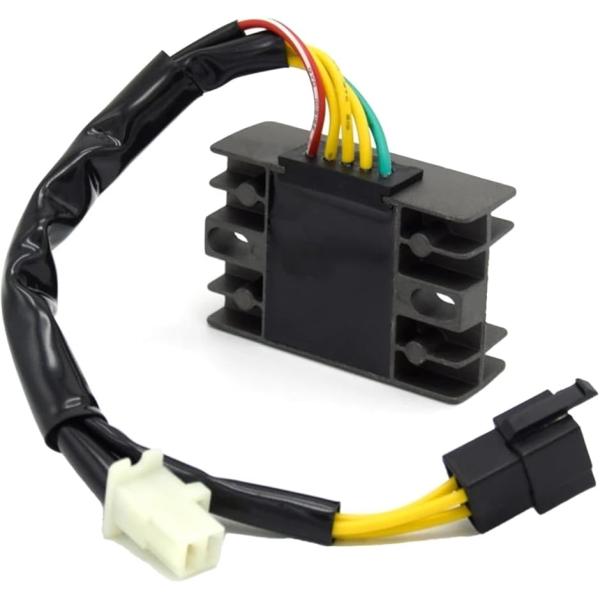 バリエーションコード : 2BJ6FOSNVG・ホンダ バイクオートバイ XR250 XR-BAJA XRモタード 等、多くの車種に適合する レギュレーター レギュレター レクチファイア カプラーハーネス 付 汎用交換部品 カスタムパーツ ...