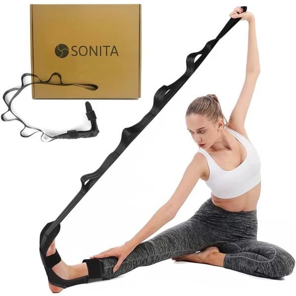 バリエーションコード : 2BJ86KRSKY「脚のストレッチ、トレーニングに(付け替え不要の2個セット)」SONITA レッグストレッチャー はご自宅や外出先など場所を選ばず、本格的な ストレッチ をすることができます。「人生100年時代...