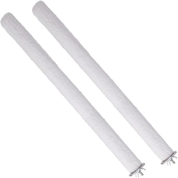 ＊表面を石英砂で覆った爪研ぎパーチ（止まり木）です。表面の砂の凹凸で小鳥が自然に爪やくちばしを研げるよう設計されています。＊先端にボルトが付いており、鳥かごの金網部分に挟んで固定するだけで簡単に取り付けられます。＊鳥カゴのサイズに合わせ折っ...