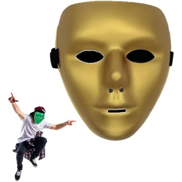 バリエーションコード : 2B9Q184GVJ「クールなフェイスマスクでイベントを盛り上げる。」クールフェイスでインパクト抜群。全６色で様々なシーンでご活用いただけます。コスプレやサバゲー、ダンスなどに。ペイントや装飾でカスタマイズ自由自在...