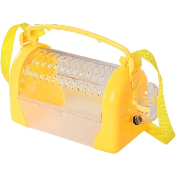 バリエーションコード : 2B9JQUS80X「ペットとのお出かけに」旅行や通院時に便利な小動物用キャリーケースです。プラスチック製ですので軽く、汚れても水洗いができます。透明なので、いつでもペットの様子を確認できます。「様々な用途に」移動...