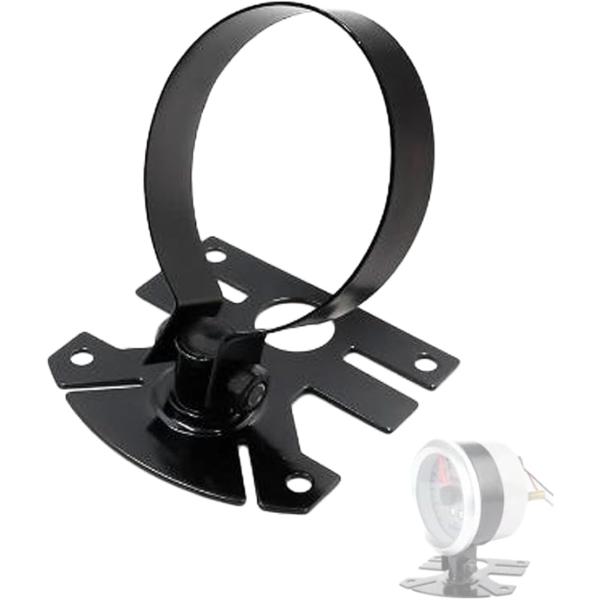 メーターホルダー メーターフード 52mm 追加メーター 汎用 ブラック (ブラック)