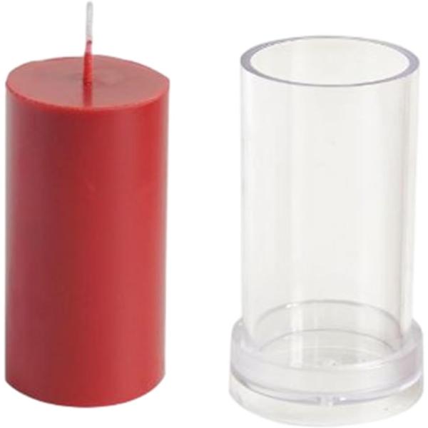 バリエーションコード : 2B2Y28NOPS円柱のキャンドルモールドです。手作りのキャンドル・石鹸作成にご利用頂ける型です。透明なので、制作中にデザインが確認でき、初心者の方でも安心してご利用頂けます。高品質のプラスチック製で、耐久性・高...