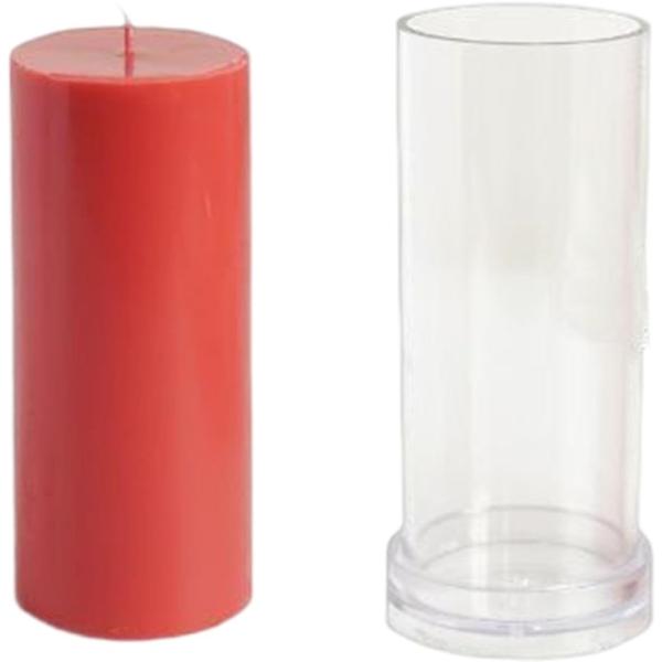 バリエーションコード : 2B2Y28NOPS円柱のキャンドルモールドです。手作りのキャンドル・石鹸作成にご利用頂ける型です。透明なので、制作中にデザインが確認でき、初心者の方でも安心してご利用頂けます。高品質のプラスチック製で、耐久性・高...