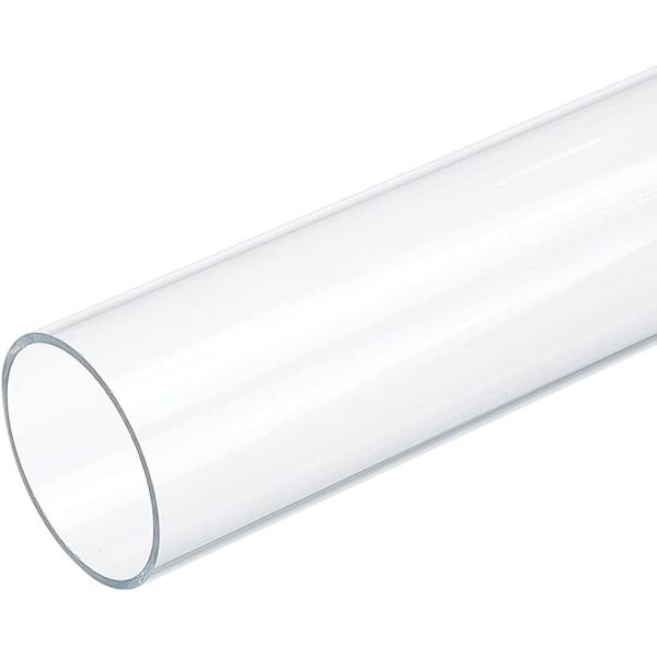 バリエーションコード : 2BJU6IT8LJパッケージとサイズ：透明なアクリルの丸いチューブ1本をお届けします。サイズ：長さ約305mm、直径約45mm、内径約40mm。プレミアム素材：透明な円形チューブは高品質のアクリル素材を使用してい...
