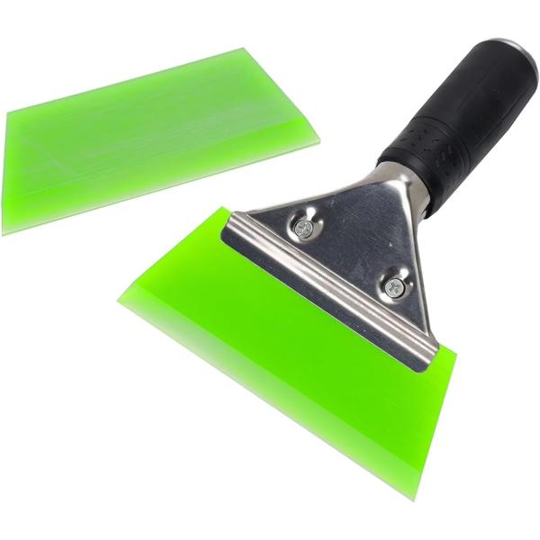 バリエーションコード : 2BJLX5QYWH替えゴム付きスキージー：車のボディや窓へのフィルム貼り、ご自宅の窓ガラスに断熱用のフィルムを貼る時など、多用途なシーンでお使い頂ける替えゴム付きスクイージーです。フィルム施工にピッタリ：カーフィ...