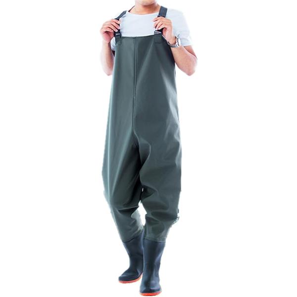 バリエーションコード : 2BJOJUWY3D・フィッシングや水仕事に便利なウェーダー。・PVC+ニット生地を採用し、防水性と耐久性、通気性、滑り止めを兼ね備えた1着。・川釣り、渓流釣り、海釣り、水仕事、農作業、漁業、除雪など、あらゆる場面...