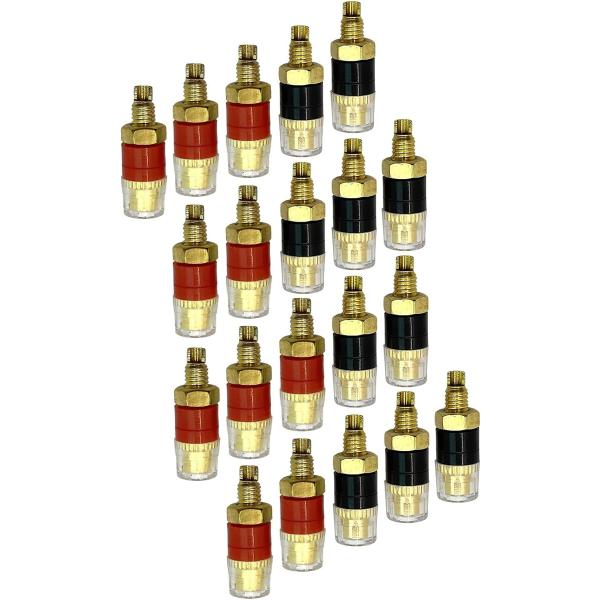 バリエーションコード : 2BJR5K4XP5・自作スピーカーやオーディオの制作にオススメのスピーカターミナルになります。・差込穴径4mmでバナナプラグに対応しバインディングポストとしての役割を果たします。・透明絶縁プラスチック付で他と干渉...