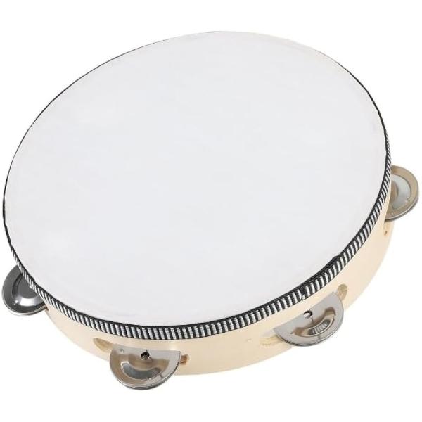 バリエーションコード : 2B9VKGW03Y「馴染みやすいデザイン」木製で落ち着きのあるデザインのタンバリンです。馴染みやすい見た目なので幅広いシーンでお使いいただけます。「軽量で持ちやすい」軽量素材を使用して作られているため、持ち運びし...