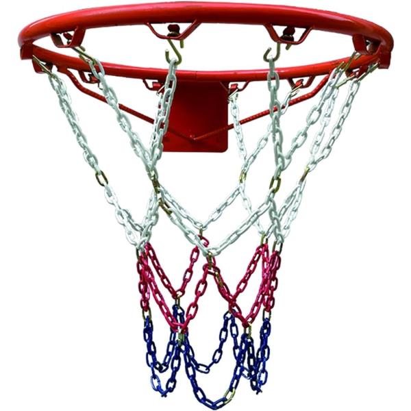 バリエーションコード : 2B4LKIP4P6・ひも製ネットよりおしゃれ。シュート時のサウンドも豪快。バスケ好きを満足させてくれる、金属製のバスケットゴールネット、リングネットです。・屋内、屋外、どちらのバスケットゴールにも使用可能。取り付...