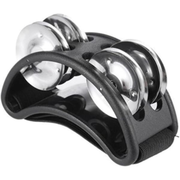 バリエーションコード : 2BJXWRIJXU「フットタンバリン」足に装着して使用するパーカッションアイテムです。小さく軽量なので気軽に持ち運べて便利。「簡単装着」伸縮性のあるゴムストラップで簡単に装着できます。足用の形状でしっかり足にフィ...