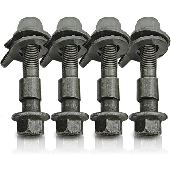 【互換品】 キャンバーボルト 調整 調整式 17mm 超硬 車 M17 汎用 (4本セット)