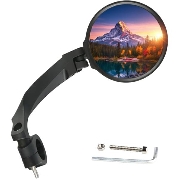 バリエーションコード : 2BRHCSF2JY「焦る社会に、広く見渡す自由を」 ドナリーの自転車用ミラーは、広角の凸面鏡を採用し、後方の視界をワイドに確保できるバックミラーです。ブレない防振構造としっかり固定できるクランプ設計により、ガタつ...