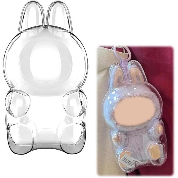 バリエーションコード : 2BRITJC2O6ファン間の持ち歩きトレンドとして、散歩中に吊り下げ機能でラブブケースをバッグに付け、街中での視認性を保ちながら移動できます。ラブブキーホルダー風に、透明ケースで全面カバーし、日常の鞄内収納時に防...