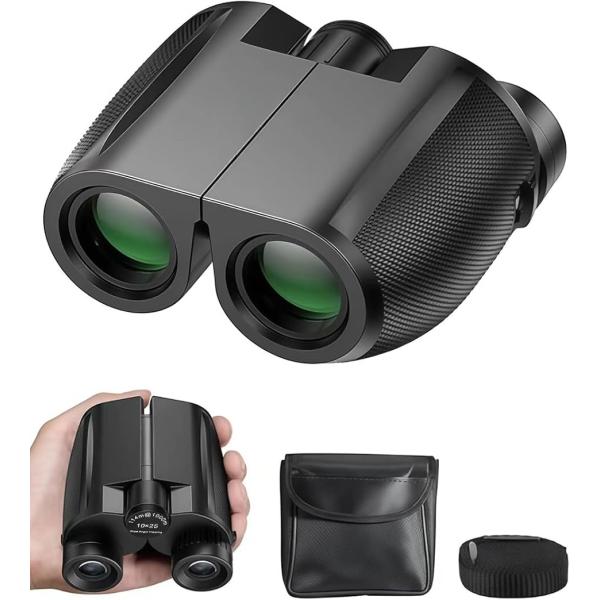 「25倍高倍率・広視野設計」 25倍超高倍率が500m先を25mに圧縮。25mm大口径対物レンズが広大な視野を確保し、東京ドームの最上段からでもステージ上の細かい動きまでしっかり確認可能。日本全国のスタジアムやコンサート会場の座席配置に対応...