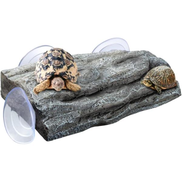 バリエーションコード : 2BU01D309S「自然に近い甲羅干し環境を再現」カメや爬虫類が自然に日光浴できるよう設計された浮遊プラットフォーム。甲羅干しや呼吸を快適に行え、健康維持やストレス軽減に役立ちます。「吸盤固定で安全＆安心設置」強...