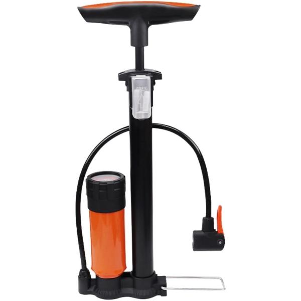 「軽量で耐久性あり」アルミニウム合金とABS製の軽量かつ高耐久ボディ、最大160PSI対応で素早く空気注入。圧力ゲージとエアタンク搭載で正確な空気圧管理と効率的な補充が可能。「全バルブ対応」仏式・英式・米式の3バルブ対応、面倒なアダプター交...