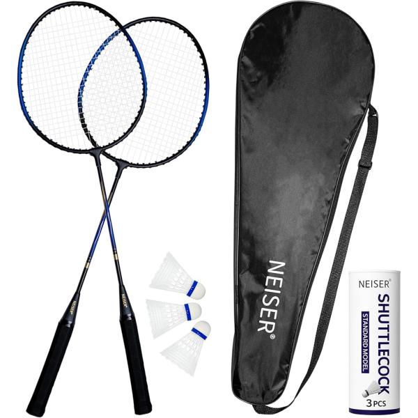 「安心フルセット」ラケット2本、シャトル3個、収納ケースのフルセットだからすぐに遊べる。「高い耐久性」ラケットはT字型補強により耐久性が大幅に向上し、全力プレーでも長期使用が可能に。「ガット張り上げ済み」ガットは最適なテンションでプロが張り...