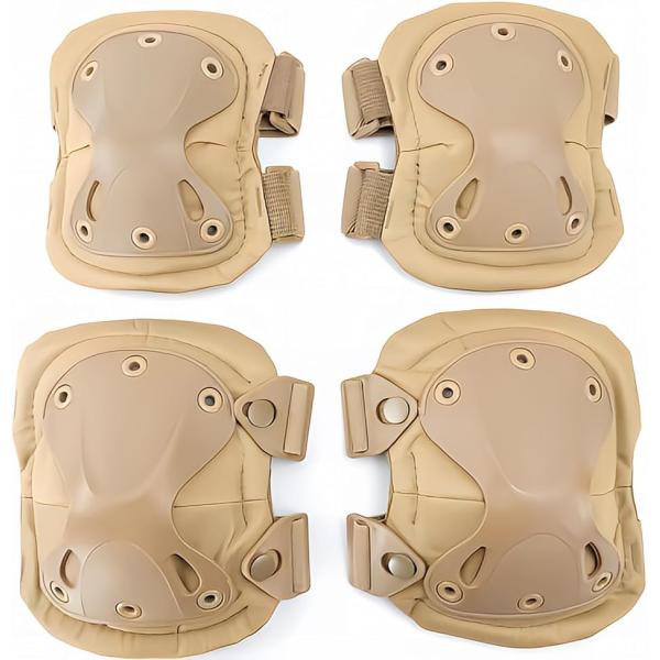 バリエーションコード : 2BU40SIIG6サバゲーやアウトドアの必需品。:肘と膝をしっかりガードするプロテクターセット。サバイバルゲーム、自転車、スケートボードなど、あらゆるアクティビティで活躍。安心のフルセット内容:エルボーパッド2個...