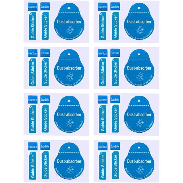 「しっかり吸着」貼るだけで画面上のホコリや細かいゴミをしっかり吸着。フィルム貼付前のクリーニングに最適。ガイドステッカーを使って液晶フィルムを使えばきれいにスマホに液晶フィルムをはれます。「大容量200枚入り」毎日の使用や複数デバイスへの使...