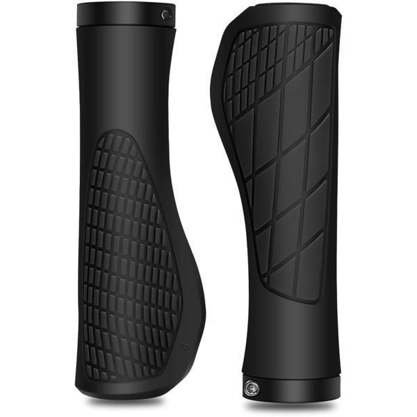 「疲れにくい設計」 人間工学ハンドルグリップを採用しており、手のひら全体にフィットします。エルゴグリップの形状が力の分散を助け、長時間の走行でも快適さを維持します。クロスバイクの操作性を高めながら、自然な握り心地を実現しています。「取り付け...