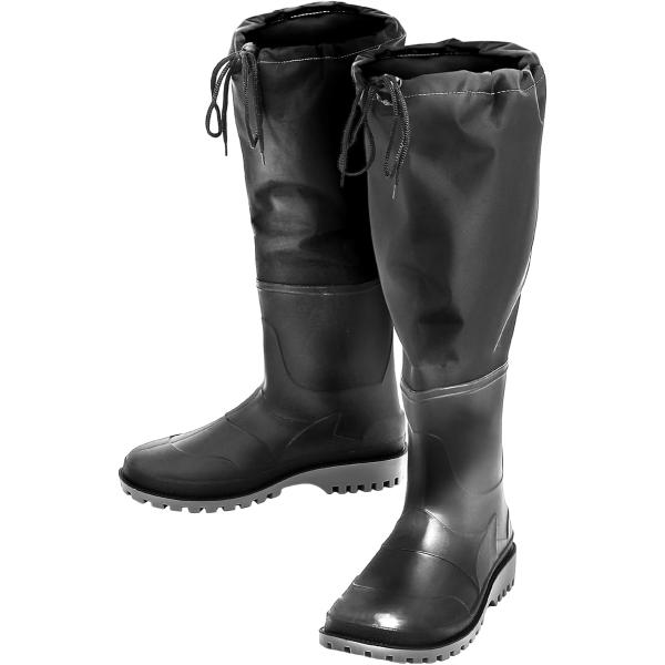 バリエーションコード : 2BU66RRG8X「ひざ下まで防水」長靴以上ウェーダー未満。水深30cm程度に対応し、軽作業や釣り、防災にも最適。「軽量＆柔らか素材」PVC製で動きやすく、屈伸やしゃがみ作業も快適。「滑り止め加工ソール」泥や濡れ...