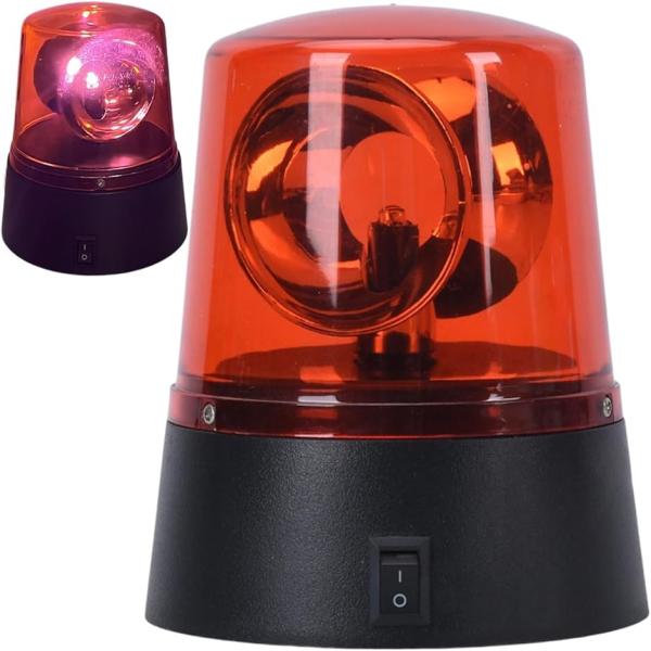 「高輝度LED搭載」明るく目立つ高輝度LEDを採用し、暗闇や悪天候でも視認性が高く、安全確保に役立ちます。事故防止にも効果的です。「360度回転構造」ライトが360度回転する設計で、あらゆる角度から視認可能です。回転灯として注意喚起が可能で...