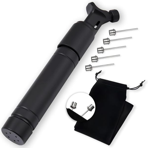 「製品に含まれるもの」あなたは、購入後にインフレータブルポンプを取得し、5予備の空気ポンプの針の追加構成は、ストレージバッグの使用を交換するのは簡単、保存するのは簡単、アウトドアスポーツでは、空気ポンプの針を見つけることができないので、心配...