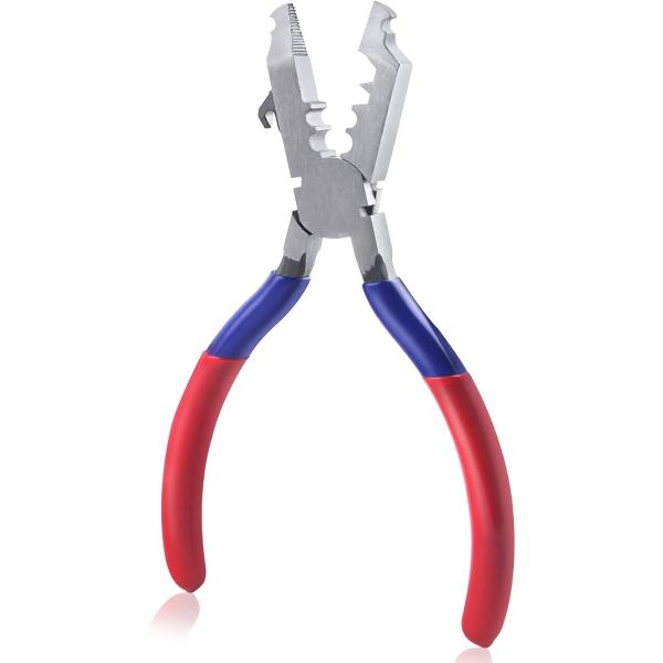 「多目的」弓の調整、弓の締め付け、弓の緩めなどの機能を1つにまとめ、さまざまな弓の調整のニーズを満たし、弓の弦を傷つけることなくフックセットを開き、複数のツールを持ち運ぶ手間を省きます。「青と赤のディップモールドハンドル」人間工学に基づいて...