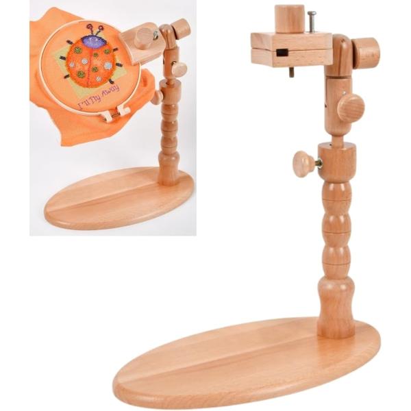 バリエーションコード : 2BUI0623QC「クオリティを引き上げる刺繍枠」さまざまなサイズの刺繍枠をしっかり固定できるスタンド。安定した作業環境で、創作の幅を広げます。「最適な設定で快適な作業」360度左右、270度上下に回転し、自由に...