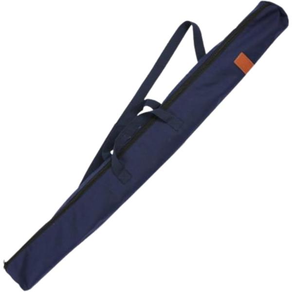 竹刀 袋 ケース 剣道 木刀 模造刀 収納 バッグ 130cm 肩掛け コスプレ(ネイビー,  130cm x 18cm x 18cm)