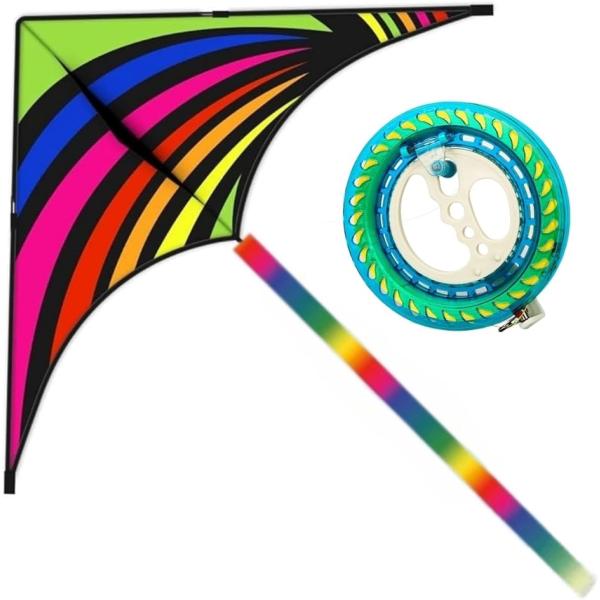 バリエーションコード : 2BUHPP18UQ空に舞うカラフルな蝶、一緒に悠々と空を楽しもう このカイトは、鮮やかなデザインの美しさが特徴です。静かな空を舞う姿は、見る人を魅了し、素敵な写真の一枚を求める方にも最適。ピクニックやビーチなど、...