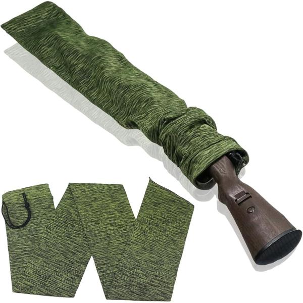 バリエーションコード : 2BUKVKVP8Uガンスリーブ（ガンソックス）／ブラック、グリーン、グレー／サイズ137x15cm／素材：ポリエステル耐久性に優れた生地を使用し、30cmまで折りたたみ可能でコンパクトに収納できます。大切なアイテ...