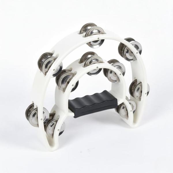 バリエーションコード : 2BULOQW44D「二列ジングル」10ペアの金属ジングルを二列に配置。軽く振っても明るく立ち上がる響きで、歌の伴奏やリズムに合わせ小編成でも存在感のあるアクセントを加えられます。振るだけで音楽に参加できる喜びを感...