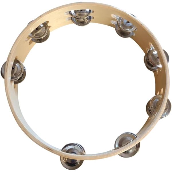 バリエーションコード : 2BUPTDFDC4リズムに乗って場を盛り上げる。このタンバリンがあなたの演奏に華やかな音色を加え、手持ちで軽快にどこでもパフォーマンスができるようになります。ダブル列のステンレス製ジングルが、耳に心地よい楽しいジ...