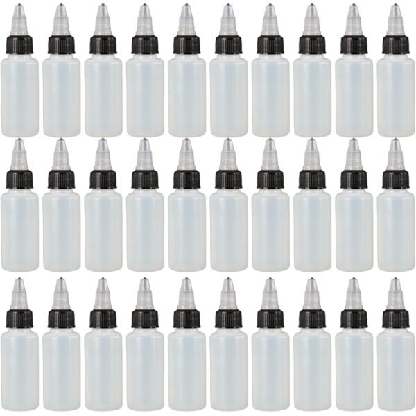 ドロッパーボトル dp ドレッシング 小分け 塗料 容器 30ml 30個セット (ホワイト)