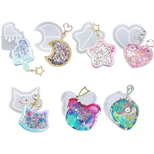 「創造性を引き出す」あなたのDIYプロジェクトに可能性を提供します。流砂型や小動物、ハート、アイスクリームなどの多彩なデザインで、オリジナルのペンダントやアクセサリーを簡単に作成できます。自分だけのユニークな作品を生み出し、創造性を存分に発...