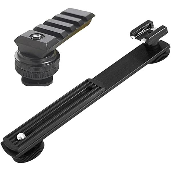 バリエーションコード : 2BUS2FPF6W高い汎用性。20mmレール対応ホットシューアダプター。 お手持ちのエアガンやサバゲー装備を、一歩先の撮影ステーションに変貌させます。このアダプターは、標準的な20mm幅のマウントレールに確実に取...