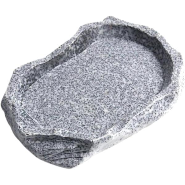 バリエーションコード : 2BUTJQHS69爬虫類・両生類用餌入れボウルで、自然の岩を模したリアルなデザインが特徴です。見た目も美しく、テラリウムや飼育ケースに置くだけで自然な景観を演出し飼育空間の美しさを損なわないアイテムです。トカゲや...