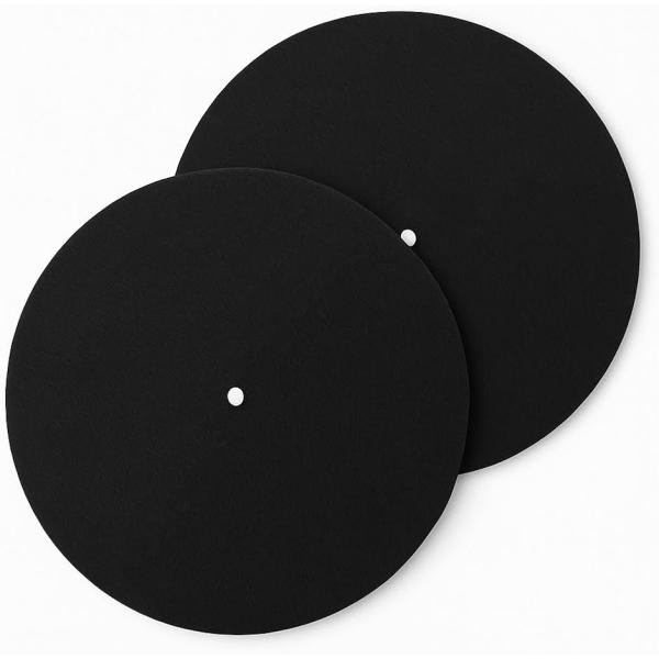 バリエーションコード : 2B9DRC89W8「12インチ ターンテーブルマット(フェルト生地) 」 柔らかい静電防止フェルト素材で作られたターンテーブルマット。直径29.5cm・厚さ3mmサイズで、レコードやターンテーブルをしっかり保護し...