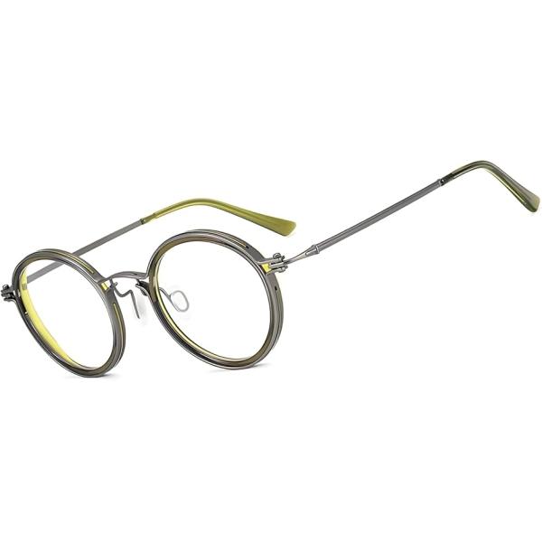 バリエーションコード : 2B9H4C5HPI「おしゃれデザイン」セルフレームとワイヤーの組み合わせが生み出す、洗習されたラウンド型フレーム。ニッチなスタイル、レトロで独創的なデザインはビジネスシーンでもカジュアルな装いでもマッチすることで...