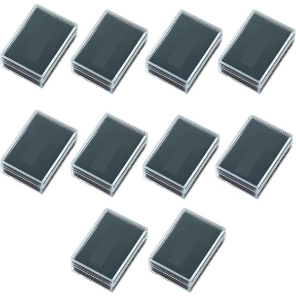 バリエーションコード : 2BUUTLH8FL「収納に便利」バッジ・社章・ジュエリーなどの小物収納に最適な専用ケース10個です。中身が見える透明タイプで、保管や持ち運びにも便利。コレクション整理や展示にも活躍し、大切なアイテムをしっかり守り...