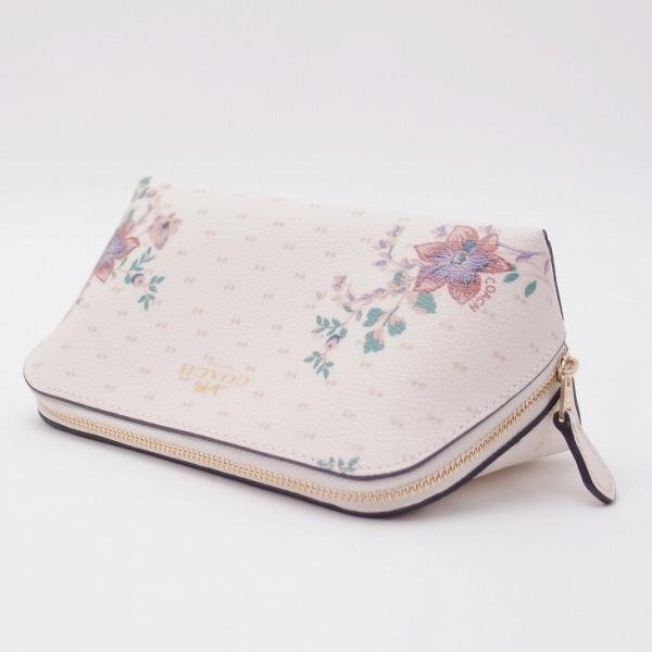 コーチ Coach ポーチ コスメポーチ 化粧ポーチ 花柄 367imcah Archangelbrow Com