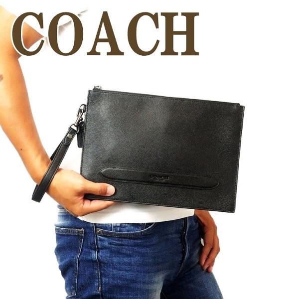 【並行輸入品】コーチ COACH バッグ セカンドバッグ クラッチバッグ ポーチ セカンドポーチ ブラック 68154QBBK