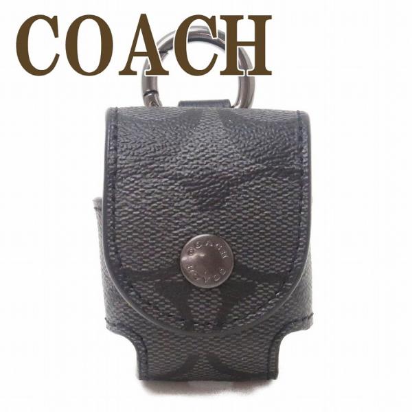 COACHヘリテージターンロックAirPodsレザーケース ターコイズチャーム COACHヘリテージターンロックAirPodsレザーケース ターコイズ