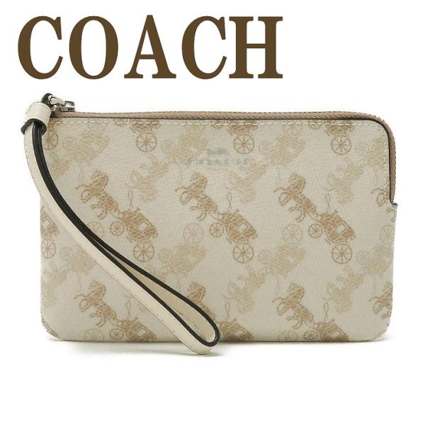 【並行輸入品】コーチ COACH ポーチ レディース ハンドポーチ リストレット 財布 クラッチ 財布 ハンドバッグ 88083SVQB9 アウトレット