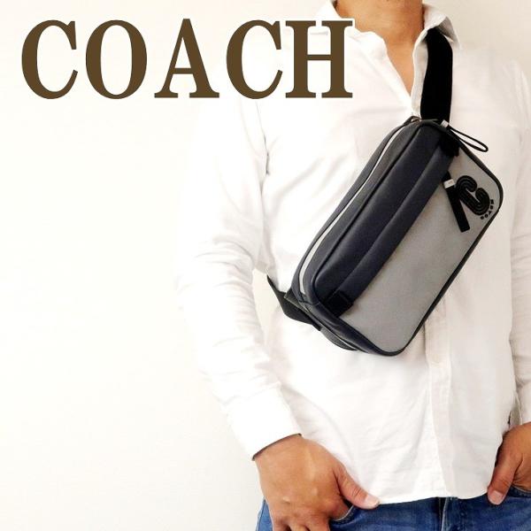 【美品】COACH コーチ　ボディーバッグ　ショルダーウエスト　チャーム付 極美品】COACH コーチ ボディバッグ ウエストバッグ ショルダー
