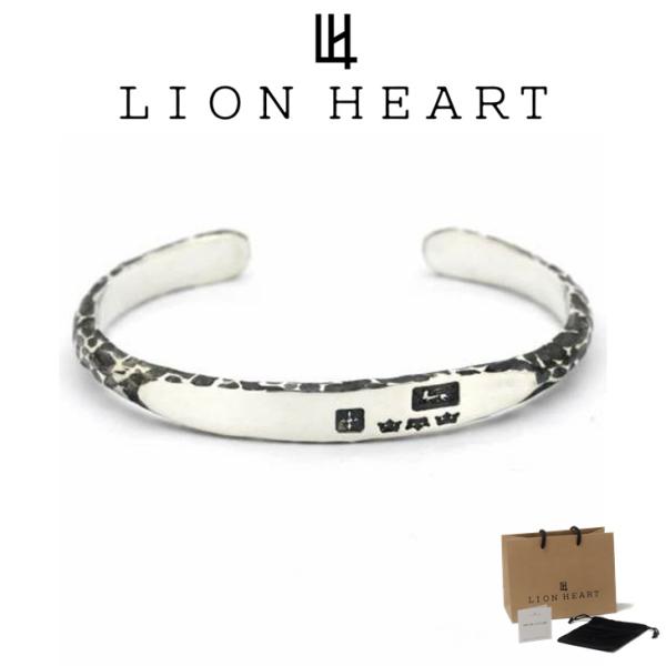 LION HEART（ライオンハート） バングル ブレスレット メンズ ブラック