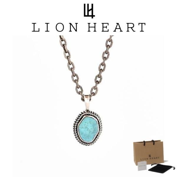 ライオンハート ネックレス メンズ スリーピング ビューティー ターコイズ ネックレス SV925 LH-01NE0381 LION HEART クリスマス 誕生日 プレゼント ギフト 彼氏