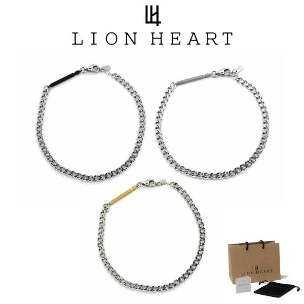 ライオンハート アンクレット メンズ スレンダリー チェーン アンクレット サージカルステンレス LH-03AN0015 LION HEART ステンレス アレルギーフリー クリスマ